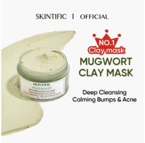 Skintific Mugwort Clay Mask for acne